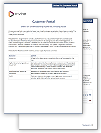 Mvine For Customer Portals