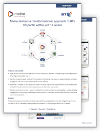 BT’s HR portal