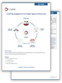 Mvine helps the Garrick House Network enable engagement amongst legal professionals